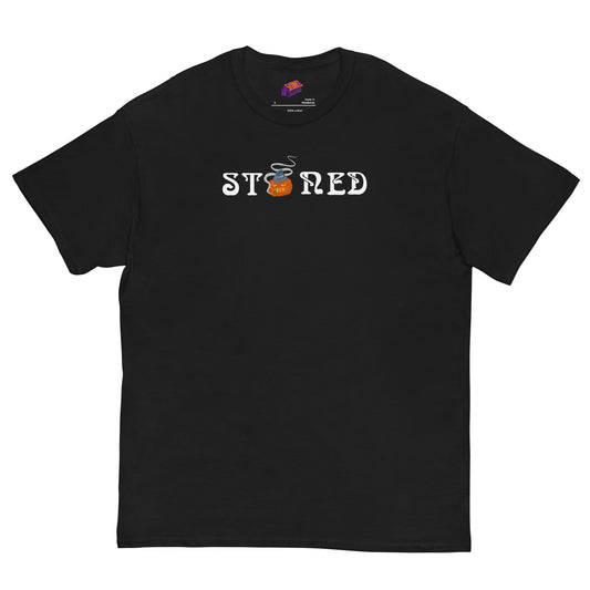 HALLOWEEN STONED PUMKIN T SHIRT